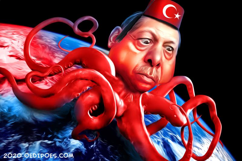 Caricature Erdogan